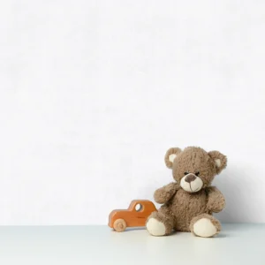 کاغذ دیواری کودک طرح ساده | آبی کد 12078