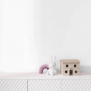 کاغذ دیواری کودک طرح ساده | سفید کد 12093